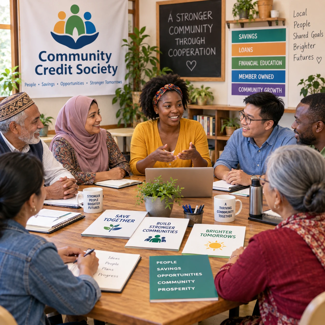 Building a Community with Cooperative Credit Societies